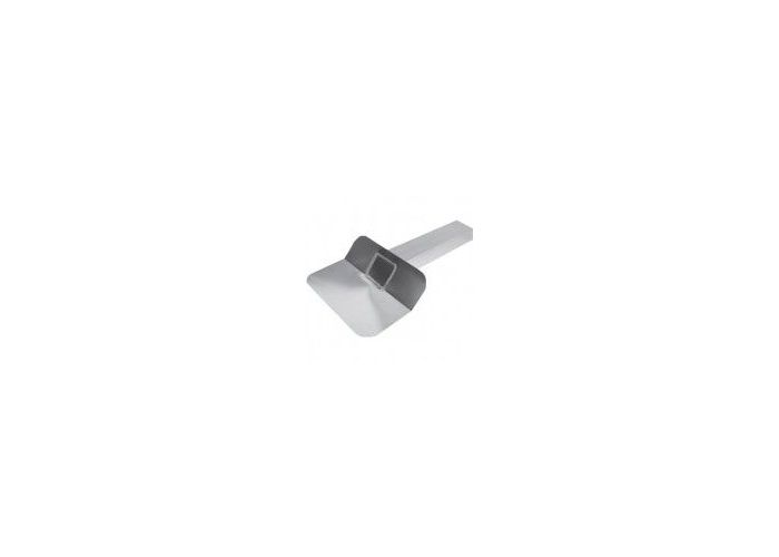 Hwa plakplaat aluminium 45 graden gu 200x80x60mm
