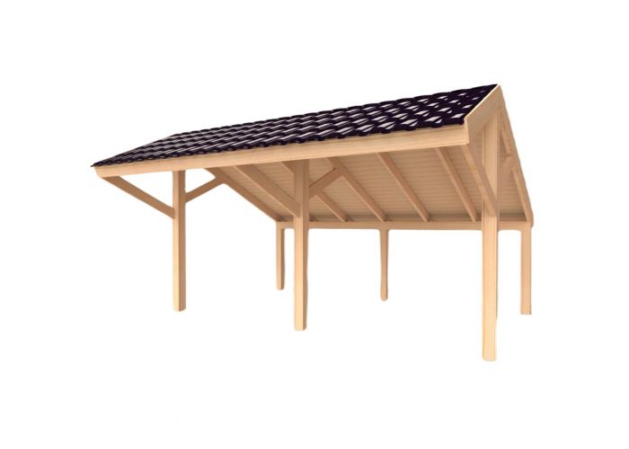 Kapschuur douglas 300x500cm