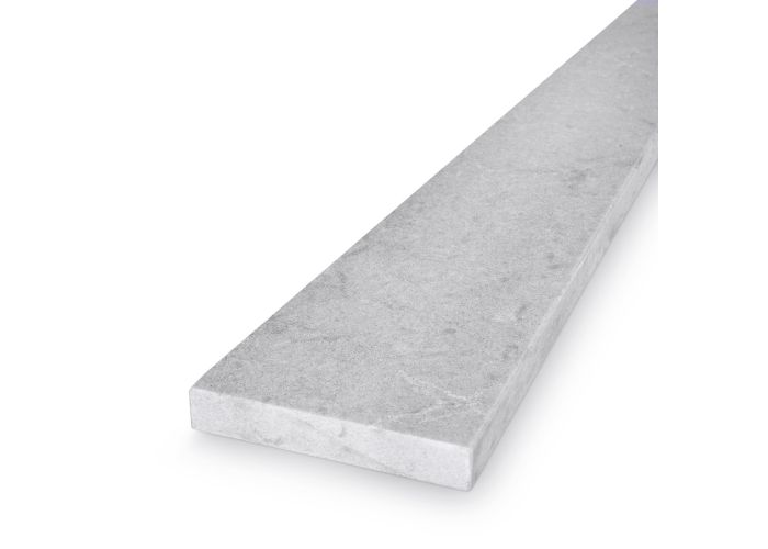 Kunststeen dorpel lichtgrijs 1000x100x20mm