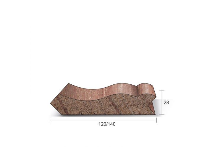 Meranti neuslijst 027x120mm