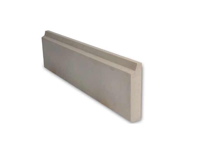 Beton kantplank met sponning 1025x200x50mm