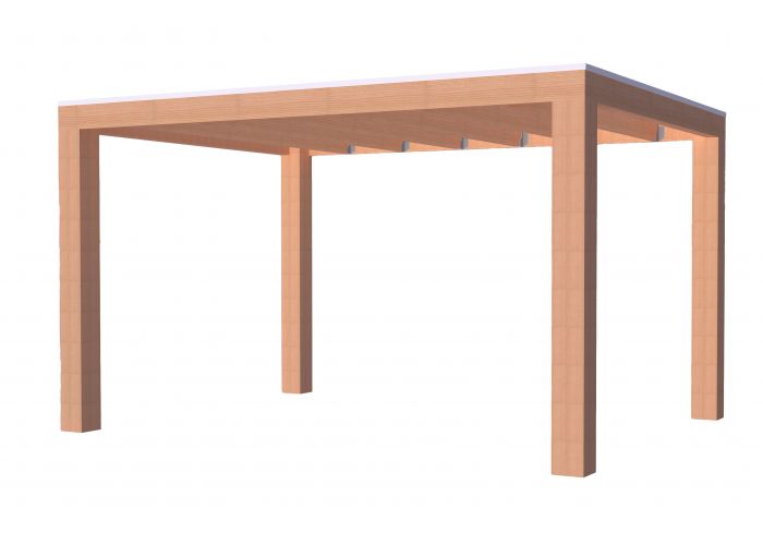 Overkapping douglas elegant 300x400cm