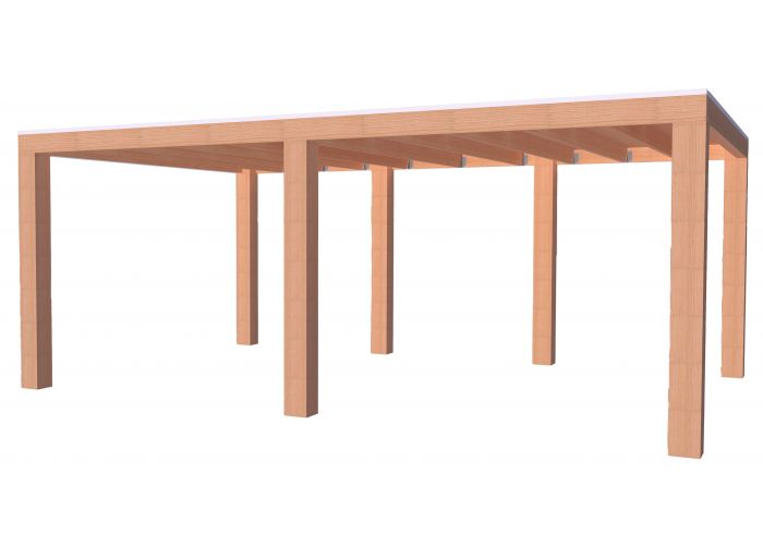 Overkapping douglas excellent 400x580cm