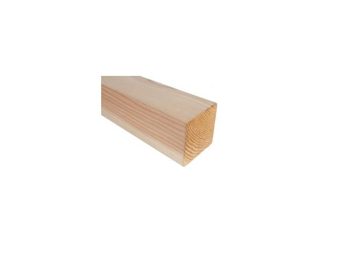 Douglas paal geschaafd 120x120mm