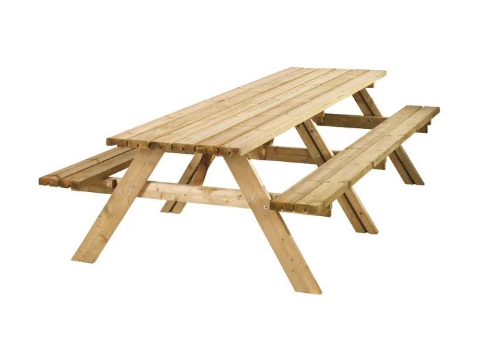 Picknicktafel vuren geïmpregneerd 75x155x240cm