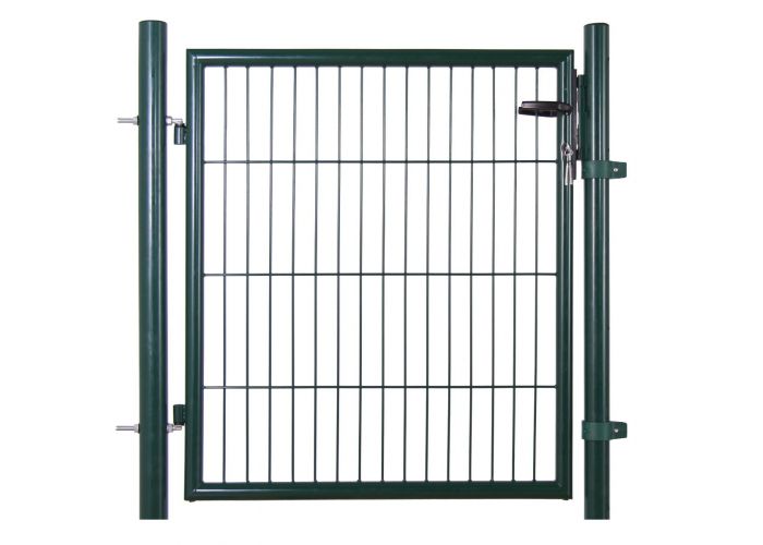 Poort compleet enkel groen 160x100cm