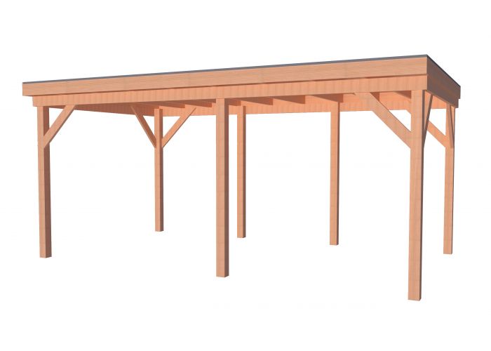 Overkapping douglas premium fijn bezaagd 300x500cm