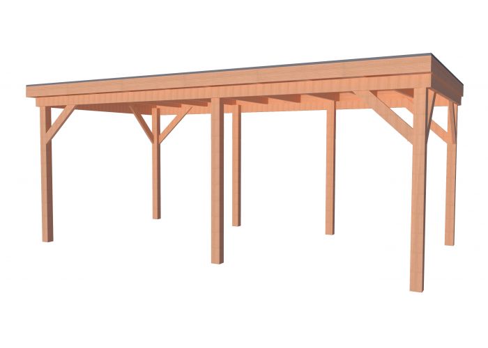 Overkapping douglas premium geschaafd 300x580cm