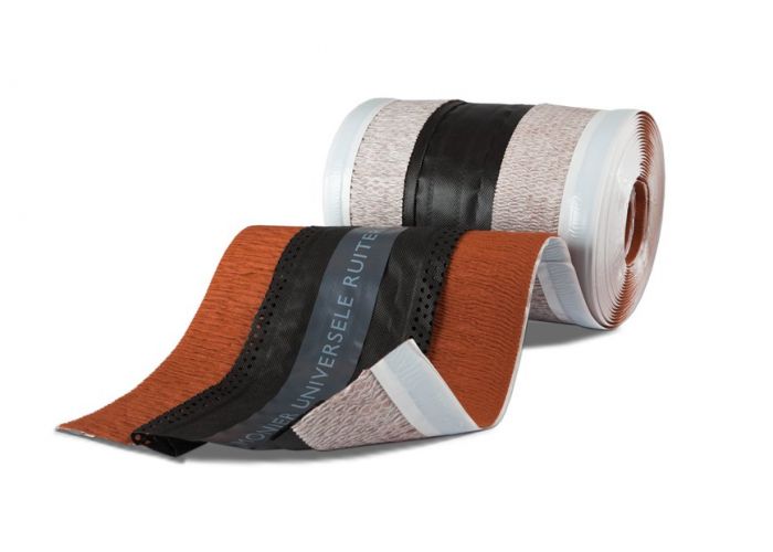 Monier universele ruiterrol optivent rood 300-340mm 5 meter