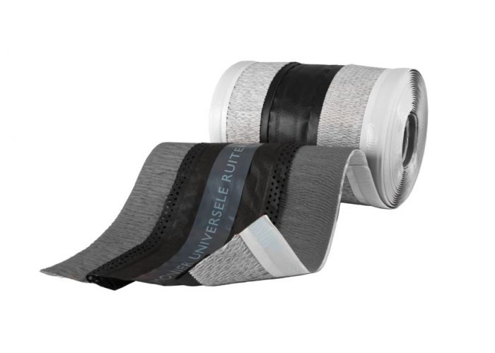 Monier universele ruiterrol optivent antraciet 300-340mm 5 meter