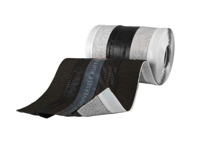 Monier universele ruiterrol optivent zwart 300-340mm 5 meter