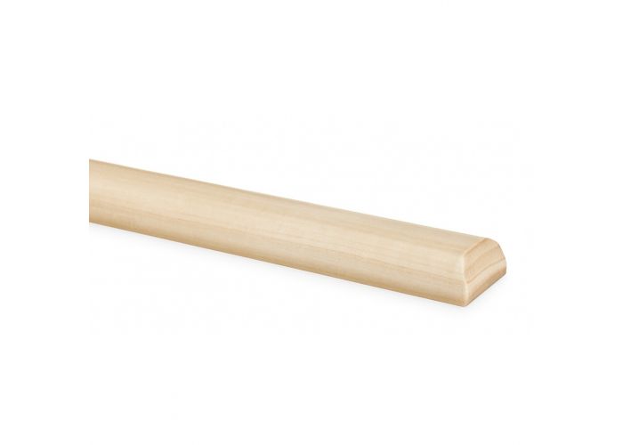 Grenen halfrond 12x30mm
