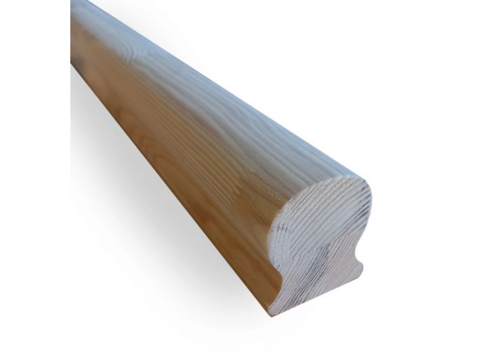 Grenen sleutelgat gegrond  40x65mm