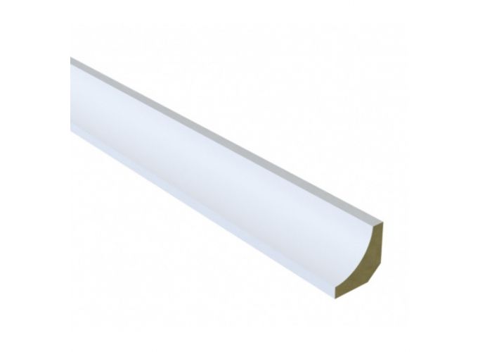 Grenen kwartrond 14x14mm