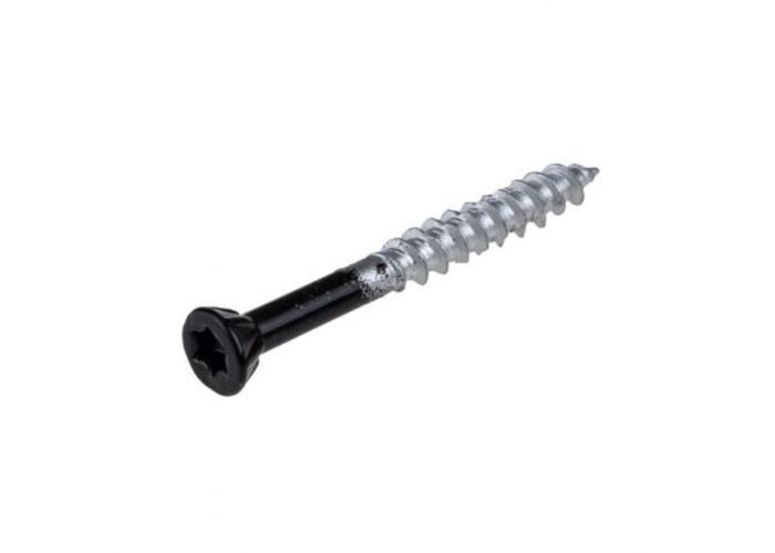 Schroeven rvs zwart kop doos 5x50mm 100 stuks