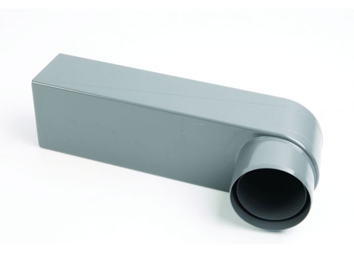 Stadsuitloop pvc 60x80mm 70-80mm aansluiting