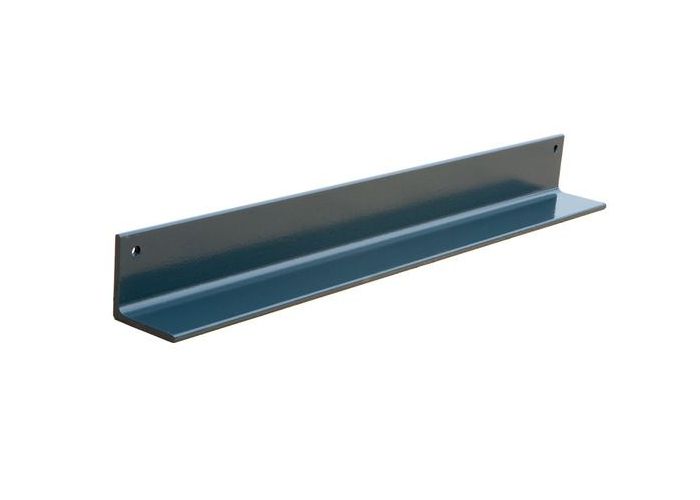 Verzinkte latei pg 91x80x3.1mm 120µm zwart gecoat 1050mm