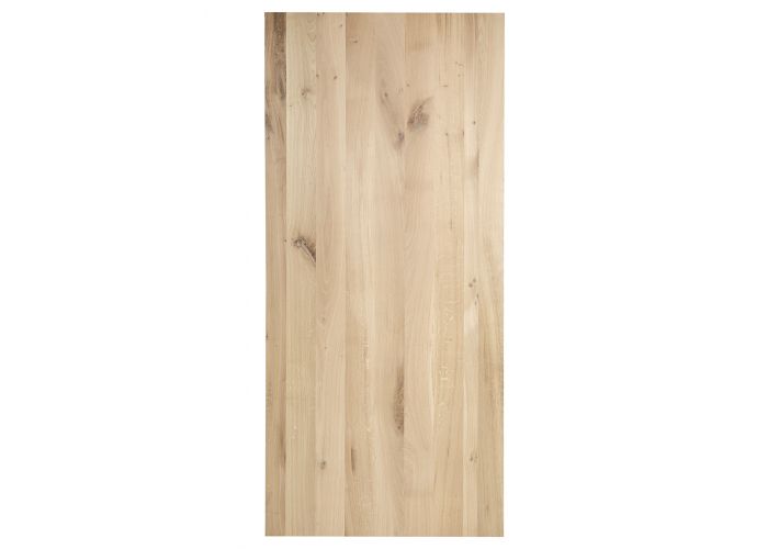 Starcrown tafelblad eiken rustiek rechte kant 160x90cm