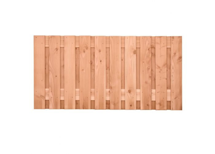Tuinscherm douglas geschaafd 21 planks 90x180cm