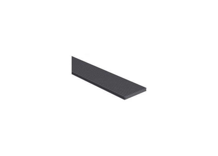 WPC composiet vlonderplank massief antra zwart 23x140mm