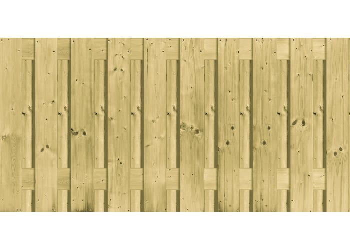 Tuinscherm vuren geïmpregneerd 21 planks 90x180cm