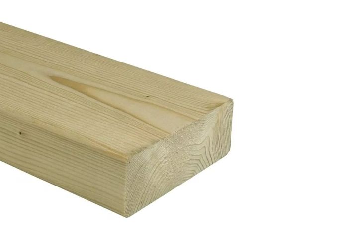 Vuren balk geschaafd geïmpregneerd SLS 38x89mm