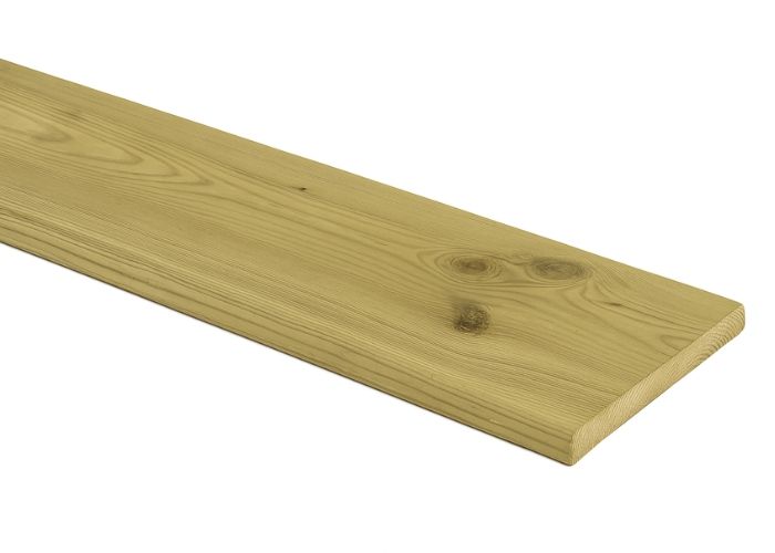 Vuren plank geschaafd geïmpregneerd 16x140mm