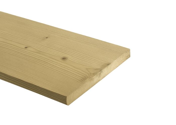 Vuren plank geschaafd geïmpregneerd 18x195mm