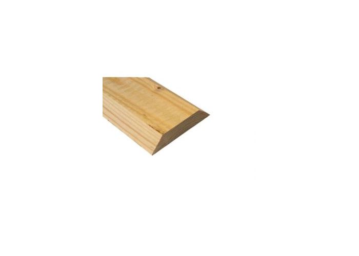 Vuren ruw c mastiek 18x95mm