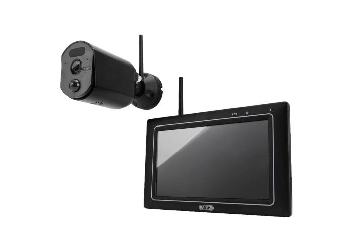 Abus beveiligings camera draadloos + 7" monitor