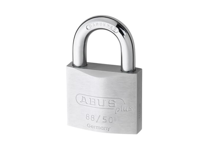Abus hangslot mat chroom 88/50c