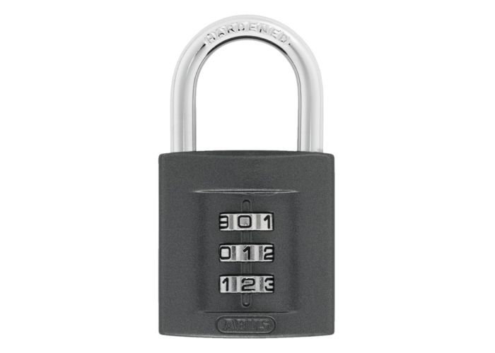 Abus cijferhangslot zwart 158/40c 3 cijfer combinatie