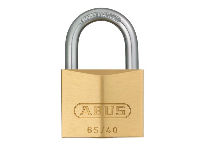 Abus hangslot messing 65/40 ka 6401