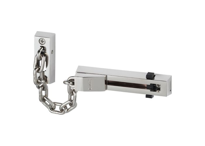 Abus deurketting chroom blister