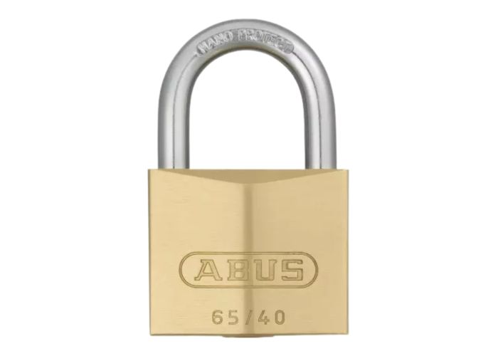 Abus hangslot color 65/40 aluminium blister