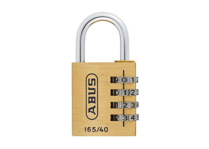 Abus cijferhangslot 165/40C 4 cijvercombinatie