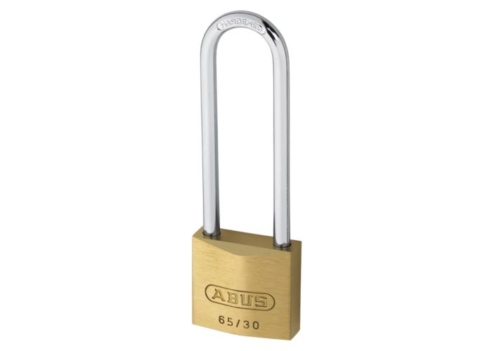 Abus hangslot messing hoge beugel 60mm 65/30 blister