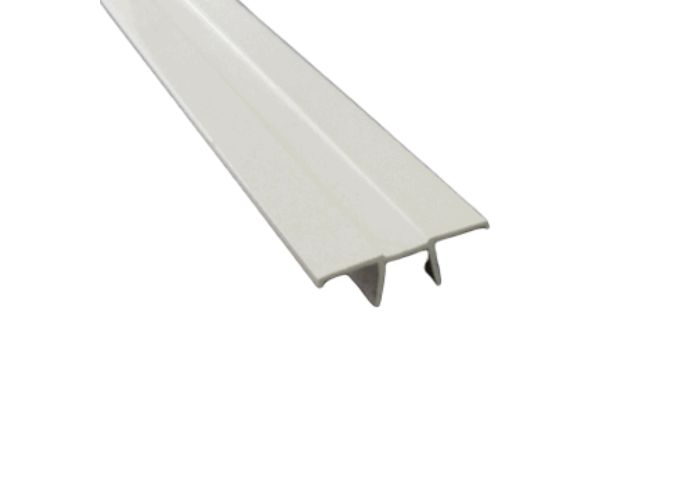 Afdekprofiel kunststof RAL9010 wit 3000mm