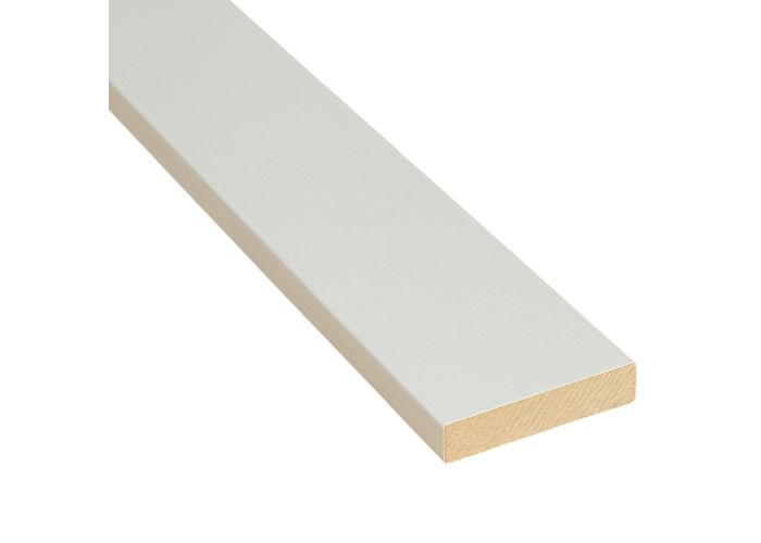 Vuren koplat recht e wit gegrond 12x68mm Vuren koplat recht e wit gegrond 12x68mm