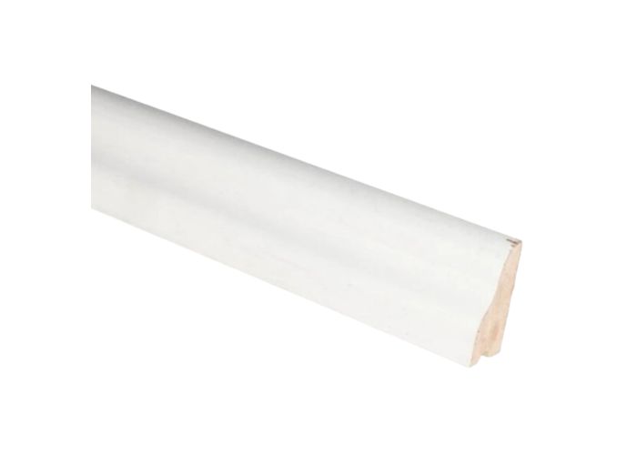 Hardhout weldorpel wit gegrond 33x65mm