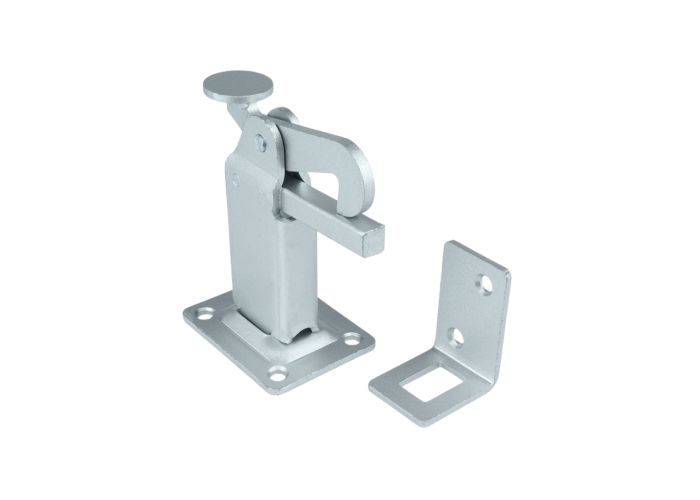 Deurvastzetter met rol 40mm compleet Deurvastzetter met rol 40mm compleet