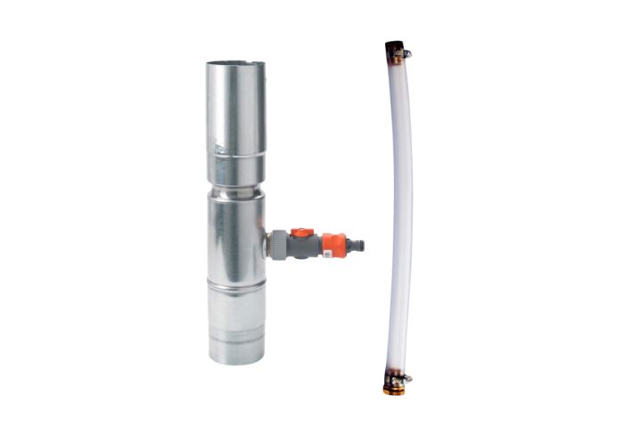 Rheinzink wb regentonvul met gard-aansl. 80mm Rheinzink wb regentonvul met gard-aansl. 80mm