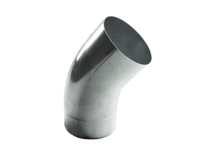 Rheinzink wb bocht 80mm 40gr spie eind Rheinzink wb bocht 80mm 40gr spie eind