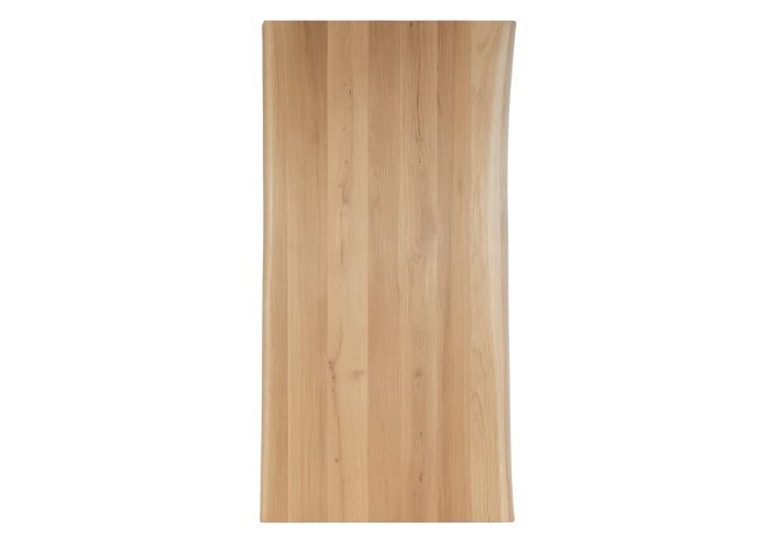 Starcrown boomkant eiken rustiek c 140x70cm doorlopende lamellen 40mm