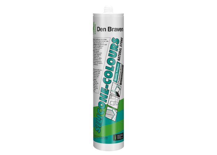 Silicone-colours + natural stone antraciet