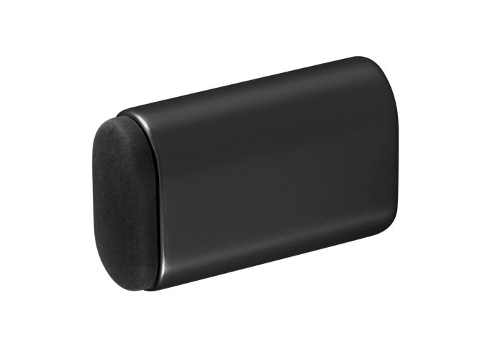 Hermeta deurbuffer ovaal 60mm 4704-18e zwart