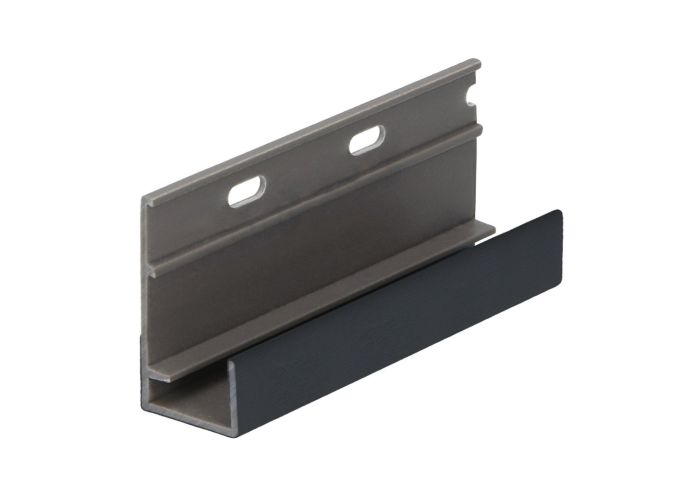 Colordeck omrandingsprofiel zwartgrijs