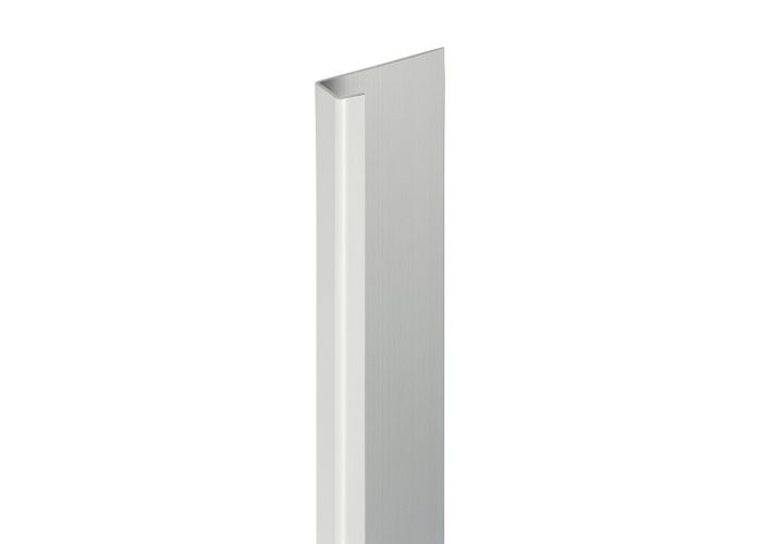 Eternit cedral click aansluitprofiel alu c01 everest-wit 3000mm