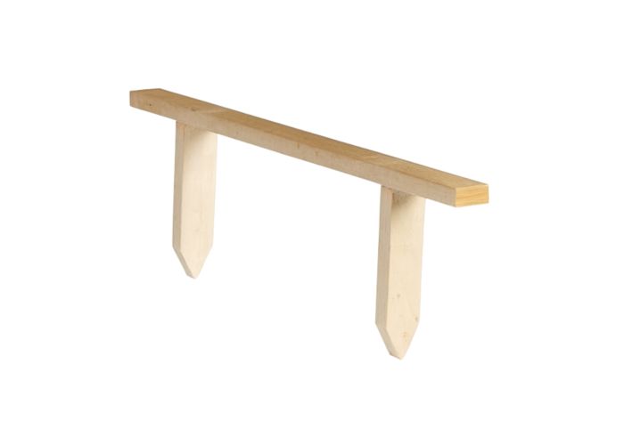 Funderingsbrug gepunt 100x20cm pak 16 stuks