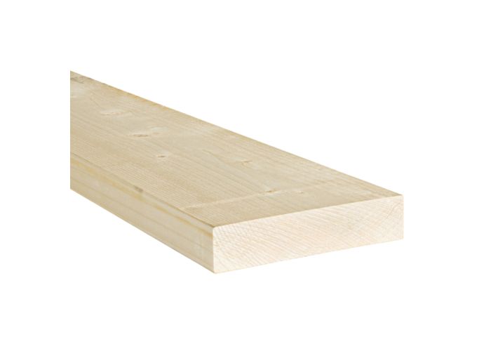 Vuren geschaafd c sls c24 38x170mm >5400mm